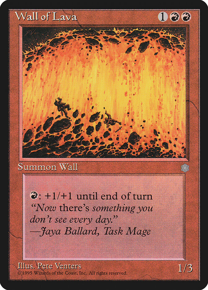 Wall of Lava — Ice Age (ICE) #223