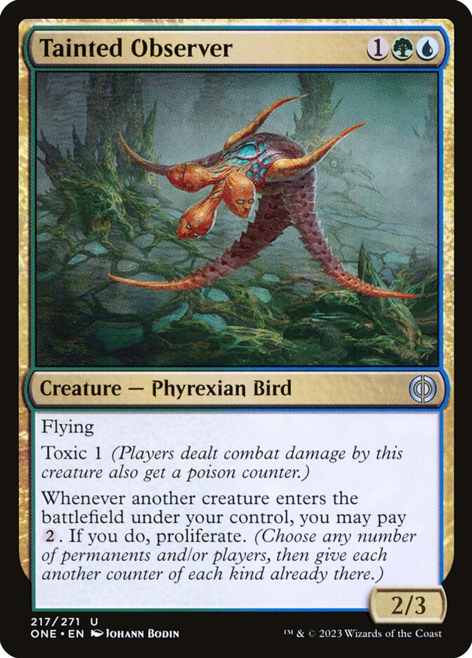 Tainted Observer — Phyrexia: All Will Be One (ONE) #217