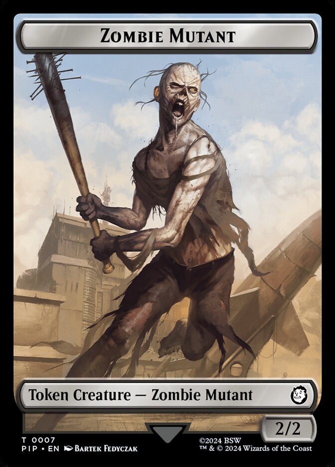 Zombie Mutant — Fallout Tokens (TPIP) #7