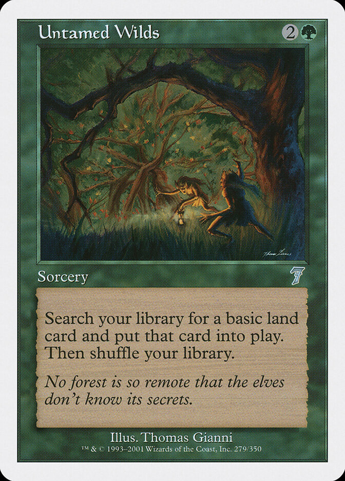 Untamed Wilds — Seventh Edition (7ED) #279