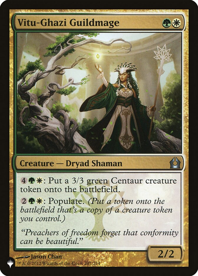 Vitu-Ghazi Guildmage — The List (PLST) #RTR-207