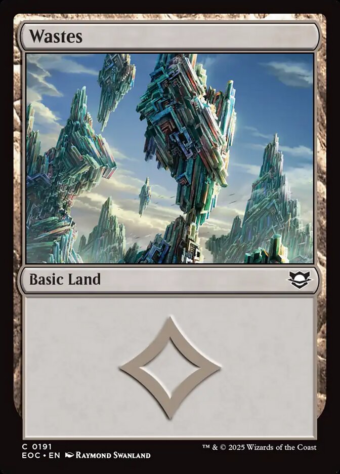 Wastes — Edge of Eternities Commander (EOC) #191