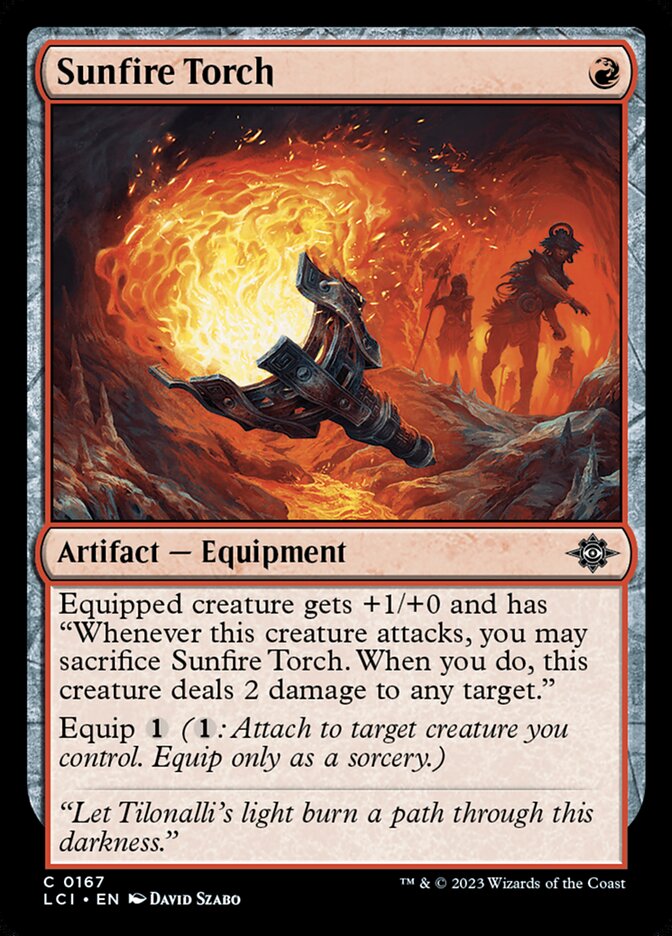 Sunfire Torch — The Lost Caverns of Ixalan (LCI) #167