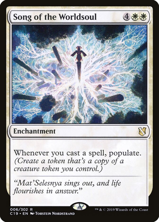 Song of the Worldsoul — Commander 2019 (C19) #6
