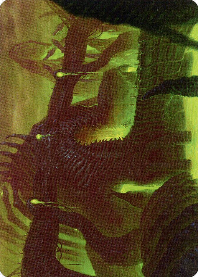 The Dross Pits // The Dross Pits — Phyrexia: All Will Be One Art Series (AONE) #58