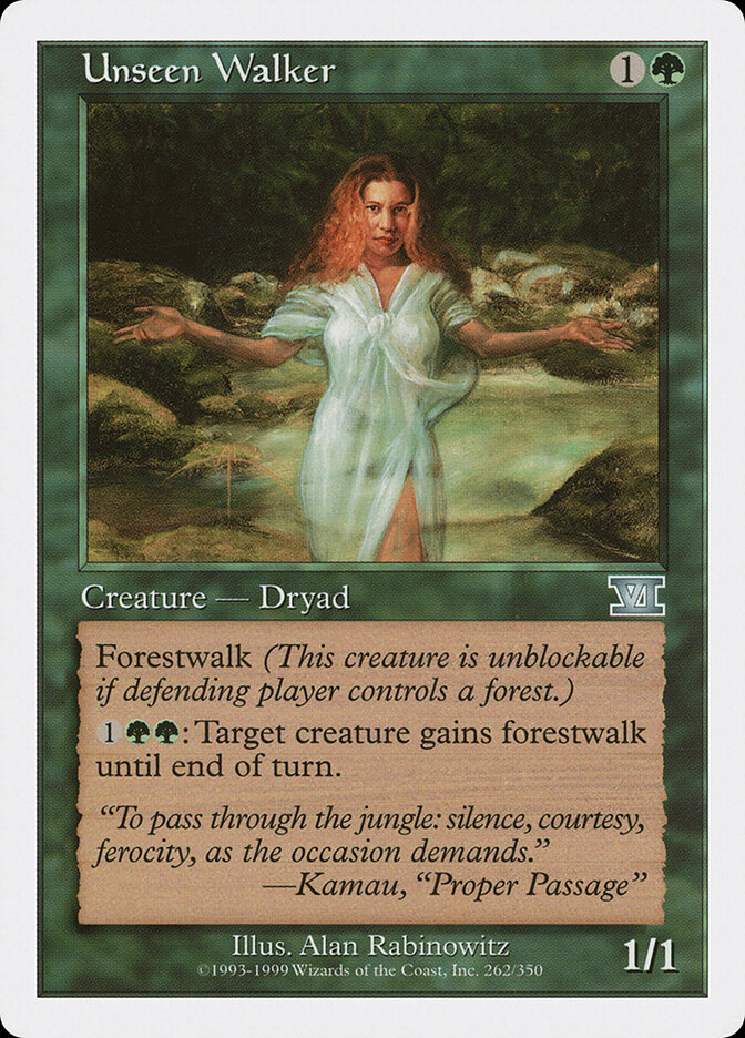 Unseen Walker — Classic Sixth Edition (6ED) #262