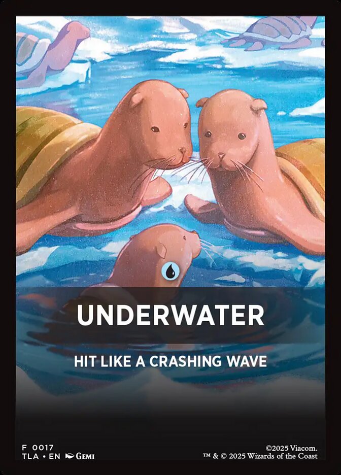 Underwater — Avatar: The Last Airbender Jumpstart Front Cards (JTLA) #17