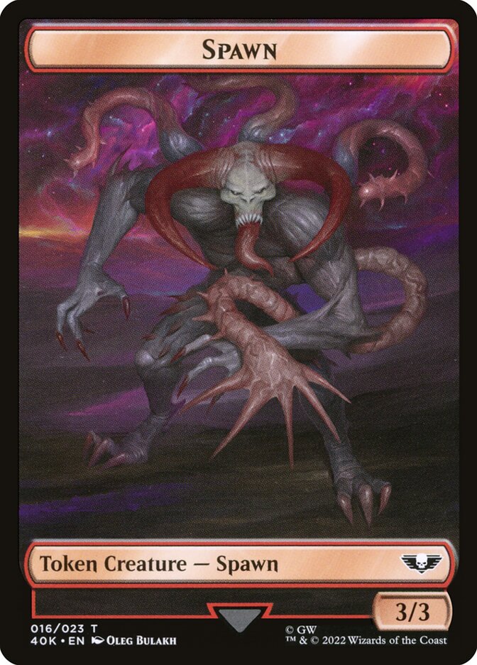 Spawn — Warhammer 40,000 Tokens (T40K) #16