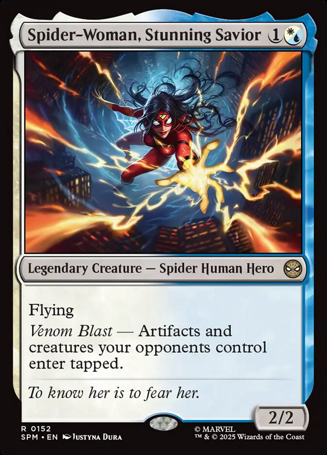 Spider-Woman, Stunning Savior — Marvel's Spider-Man (SPM) #152