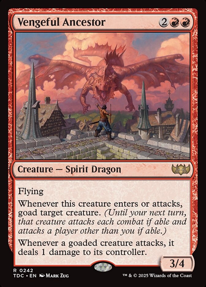 Vengeful Ancestor — Tarkir: Dragonstorm Commander (TDC) #242