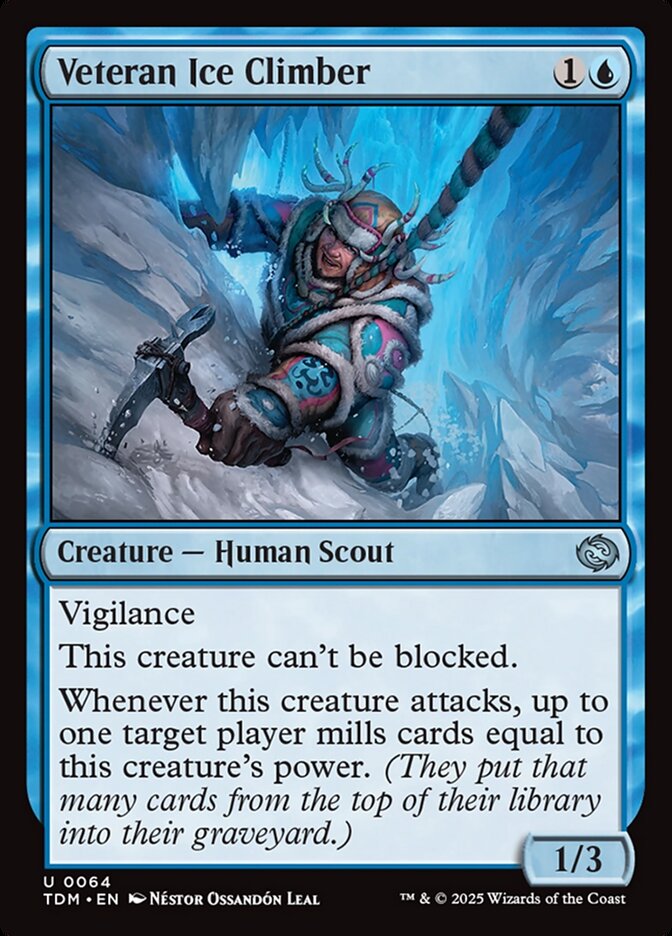 Veteran Ice Climber — Tarkir: Dragonstorm (TDM) #64