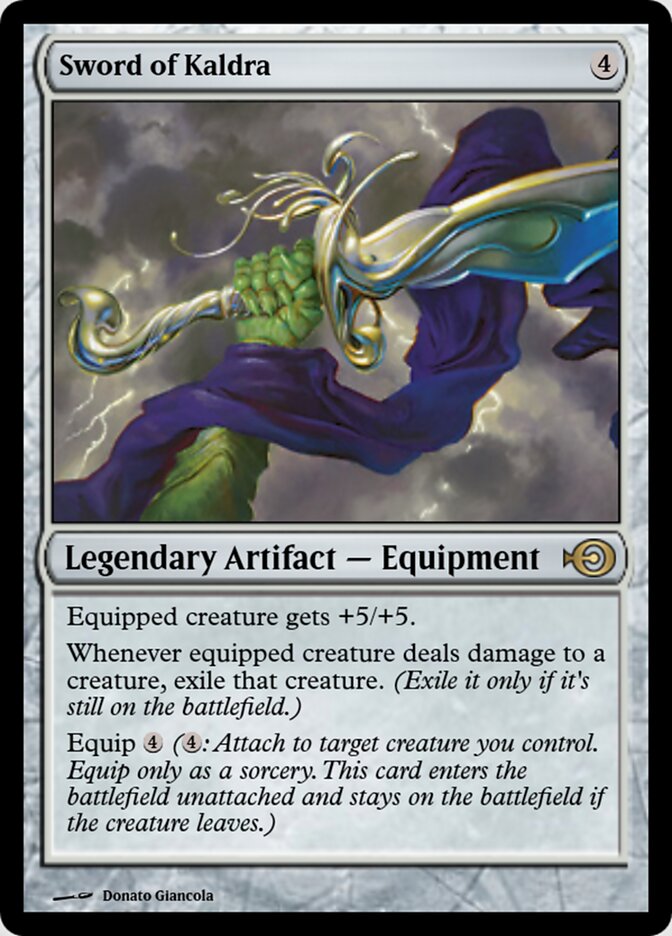 Sword of Kaldra — Magic Online Promos (PRM) #31987
