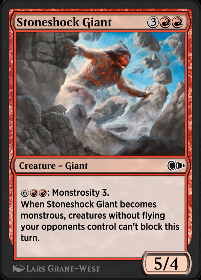 Stoneshock Giant — Pioneer Masters (PIO) #298