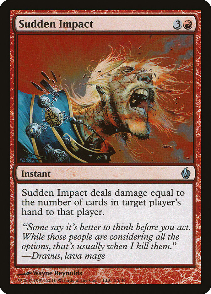 Sudden Impact — Premium Deck Series: Fire and Lightning (PD2) #25