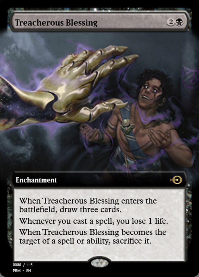 Treacherous Blessing — Magic Online Promos (PRM) #79949