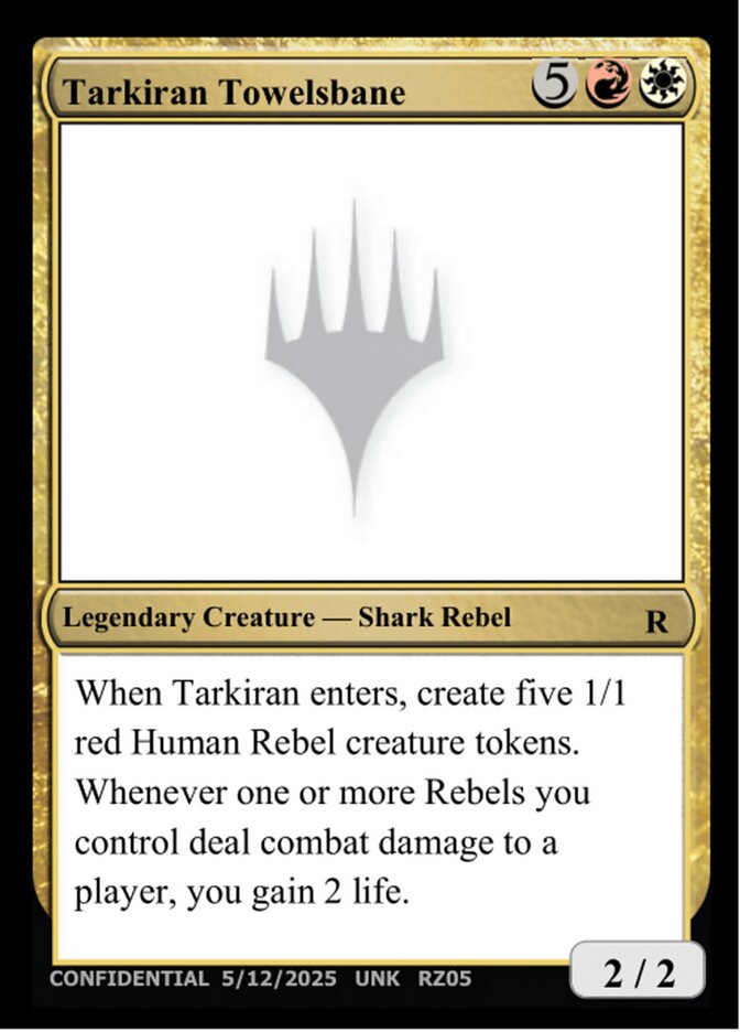 Tarkiran Towelsbane — Unknown Event (UNK) #RZ05k