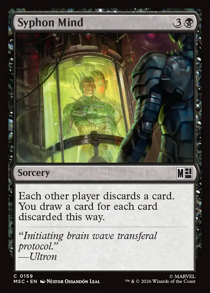 Syphon Mind — Marvel Super Heroes Commander (MSC) #159