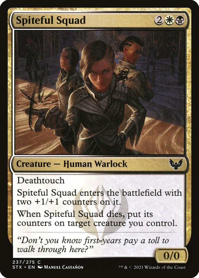 Spiteful Squad — Strixhaven: School of Mages (STX) #237