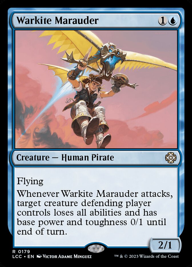 Warkite Marauder — The Lost Caverns of Ixalan Commander (LCC) #179