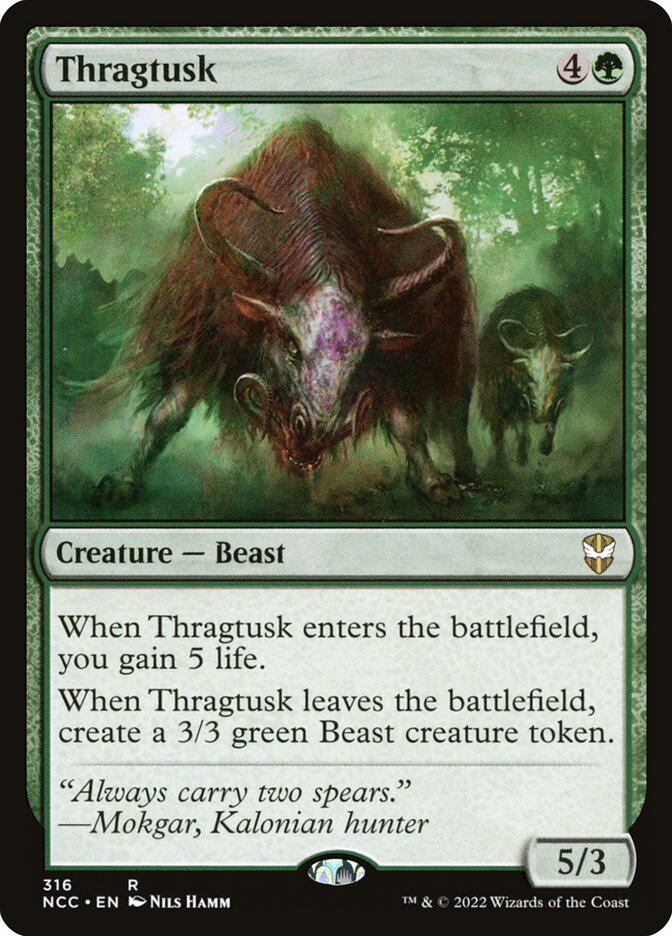 Thragtusk — New Capenna Commander (NCC) #316