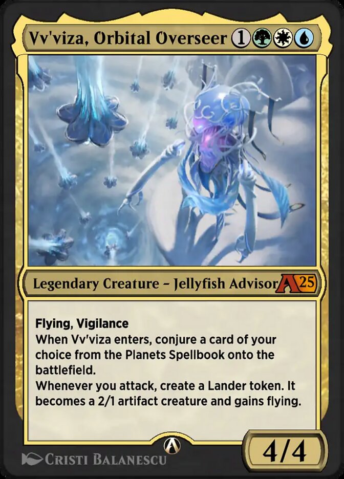 Vv'viza, Orbital Overseer — Alchemy: Edge of Eternities (YEOE) #28
