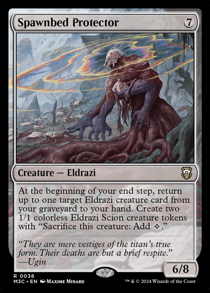 Spawnbed Protector — Modern Horizons 3 Commander (M3C) #36