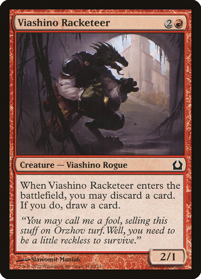 Viashino Racketeer — Return to Ravnica (RTR) #112