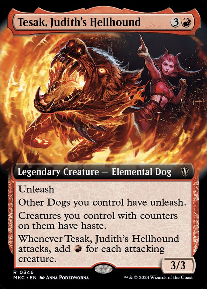 Tesak, Judith's Hellhound — Murders at Karlov Manor Commander (MKC) #346