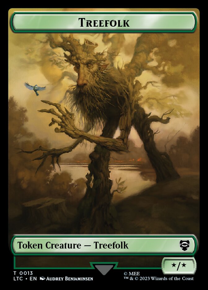 Treefolk — Tales of Middle-earth Commander Tokens (TLTC) #13