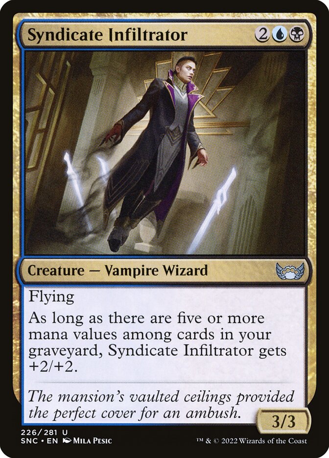 Syndicate Infiltrator — Streets of New Capenna (SNC) #226