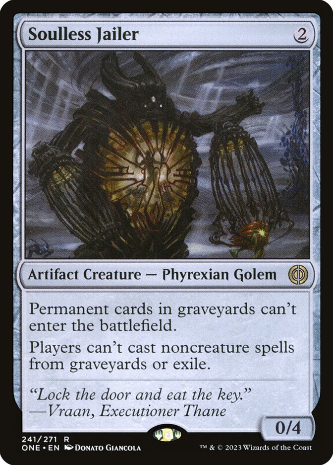 Soulless Jailer — Phyrexia: All Will Be One (ONE) #241
