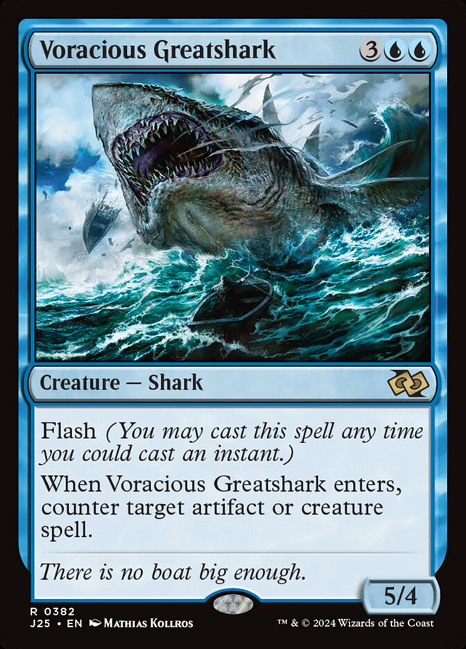 Voracious Greatshark — Foundations Jumpstart (J25) #382