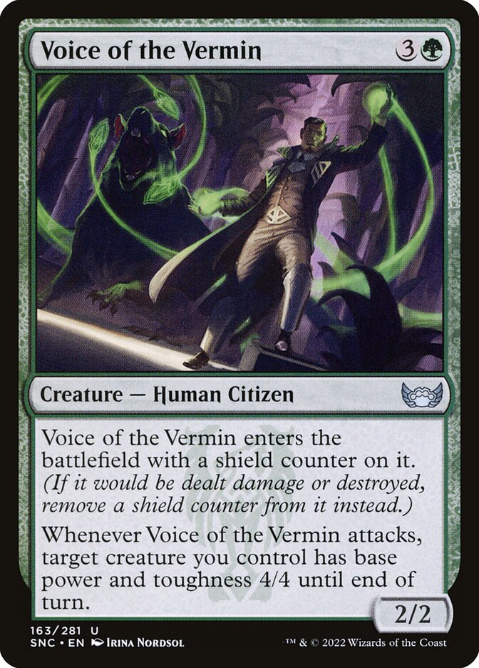 Voice of the Vermin — Streets of New Capenna (SNC) #163
