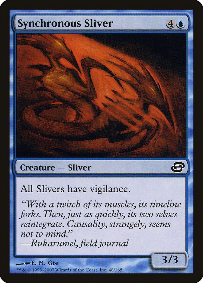 Synchronous Sliver — Planar Chaos (PLC) #48