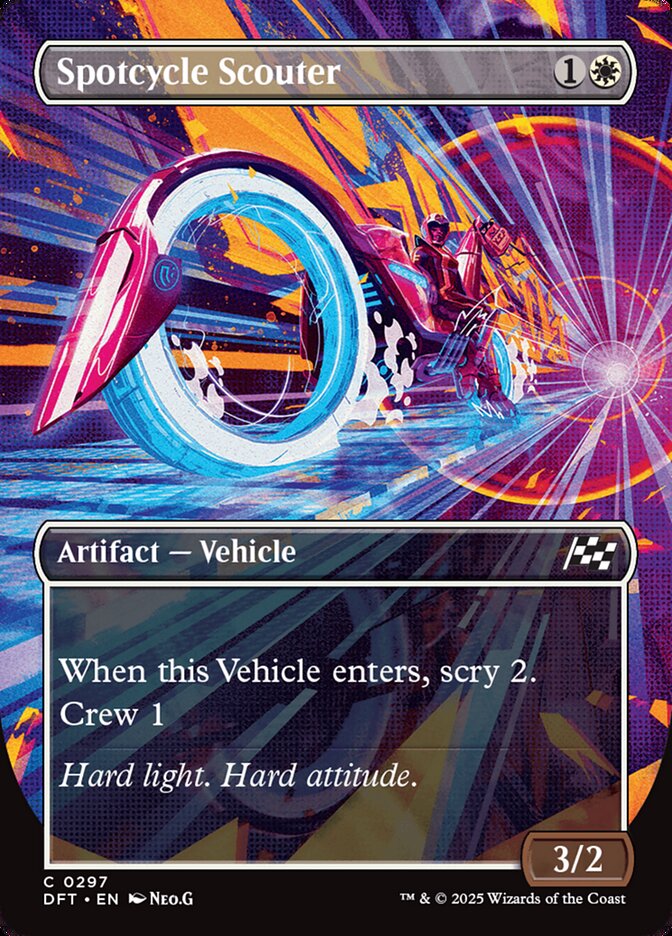 Spotcycle Scouter — Aetherdrift (DFT) #297