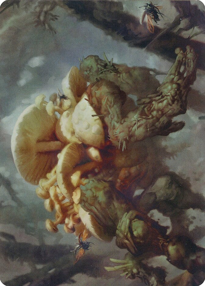 Swarm Shambler // Swarm Shambler — Zendikar Rising Art Series (AZNR) #73