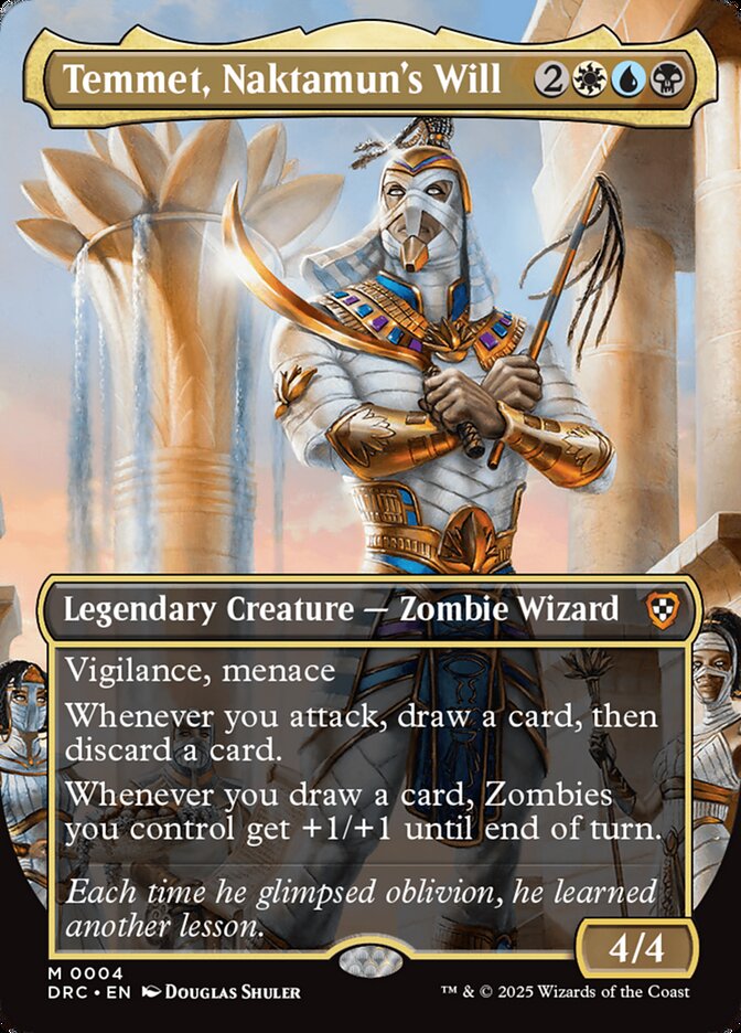 Temmet, Naktamun's Will — Aetherdrift Commander (DRC) #4