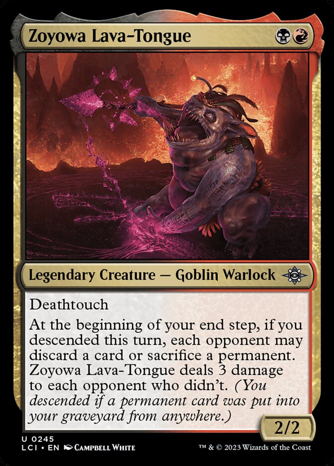 Zoyowa Lava-Tongue — The Lost Caverns of Ixalan (LCI) #245