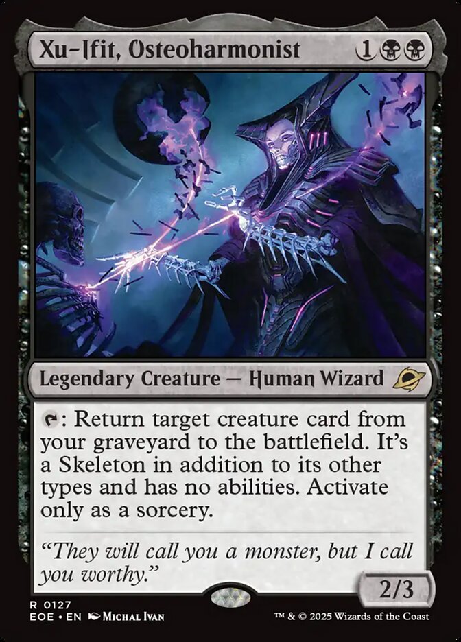 Xu-Ifit, Osteoharmonist — Edge of Eternities (EOE) #127