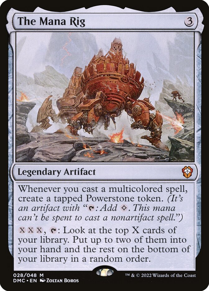 The Mana Rig — Dominaria United Commander (DMC) #28