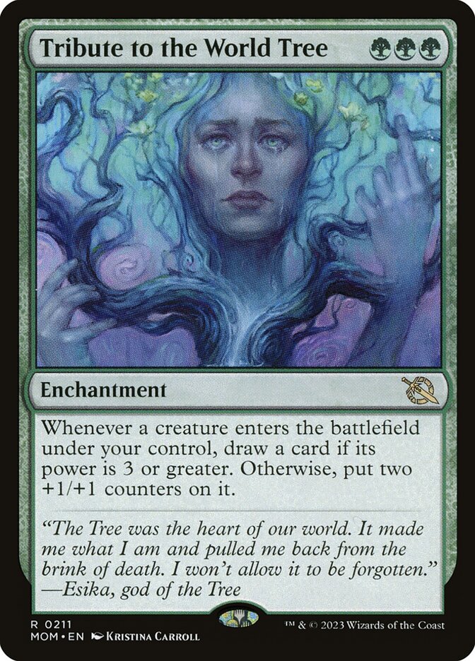 Tribute to the World Tree — March of the Machine (MOM) #211