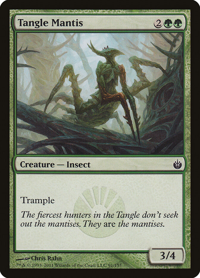 Tangle Mantis — Mirrodin Besieged (MBS) #91