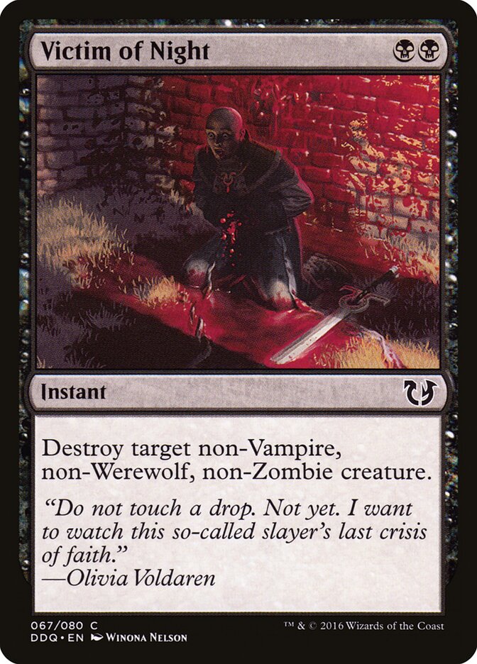 Victim of Night — Duel Decks: Blessed vs. Cursed (DDQ) #67