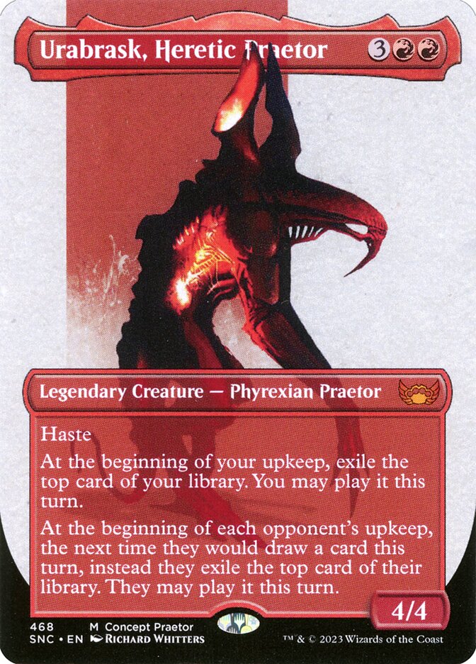 Urabrask, Heretic Praetor — Streets of New Capenna (SNC) #468