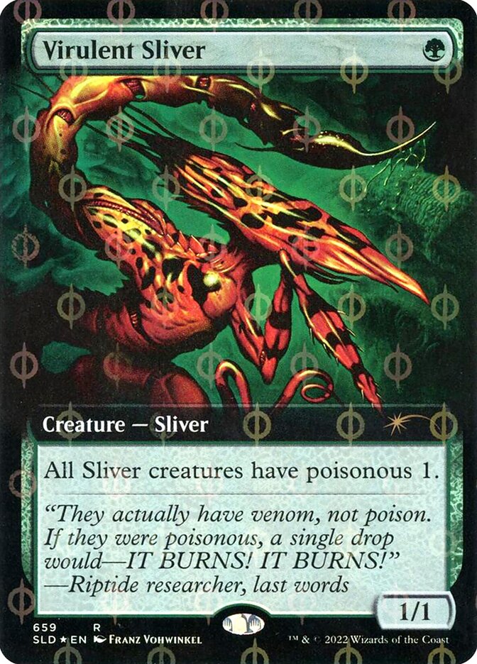 Virulent Sliver — Secret Lair Drop (SLD) #659Φ