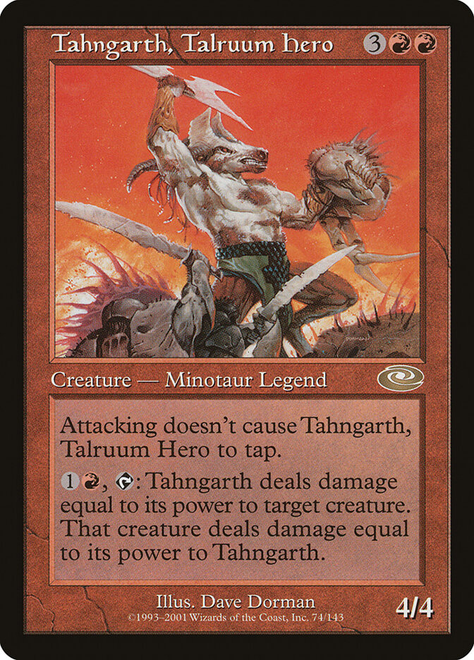 Tahngarth, Talruum Hero — Planeshift (PLS) #74