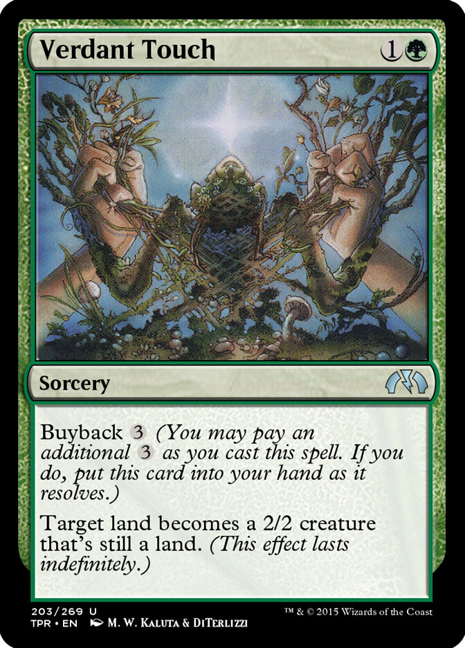 Verdant Touch — Tempest Remastered (TPR) #203