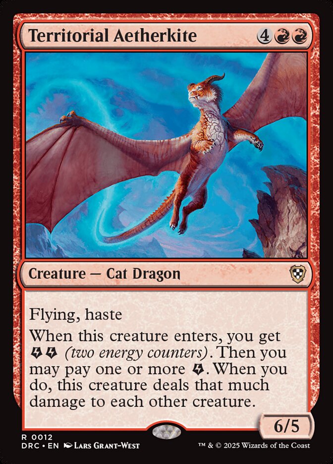 Territorial Aetherkite — Aetherdrift Commander (DRC) #12
