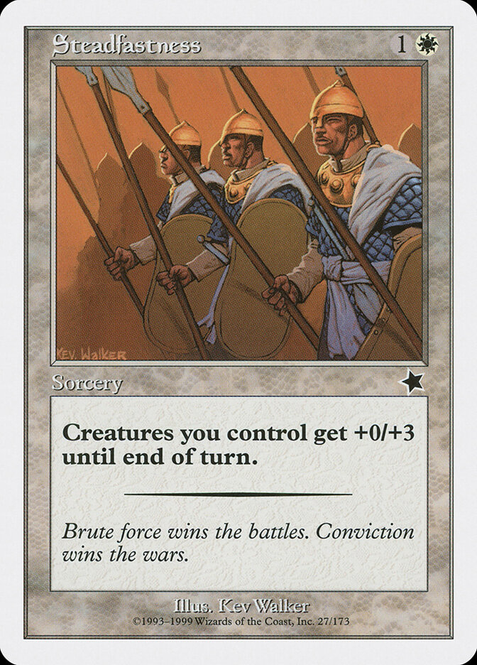 Steadfastness — Starter 1999 (S99) #27