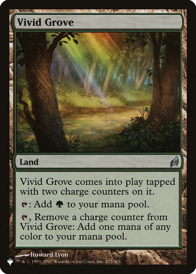 Vivid Grove — The List (PLST) #LRW-277